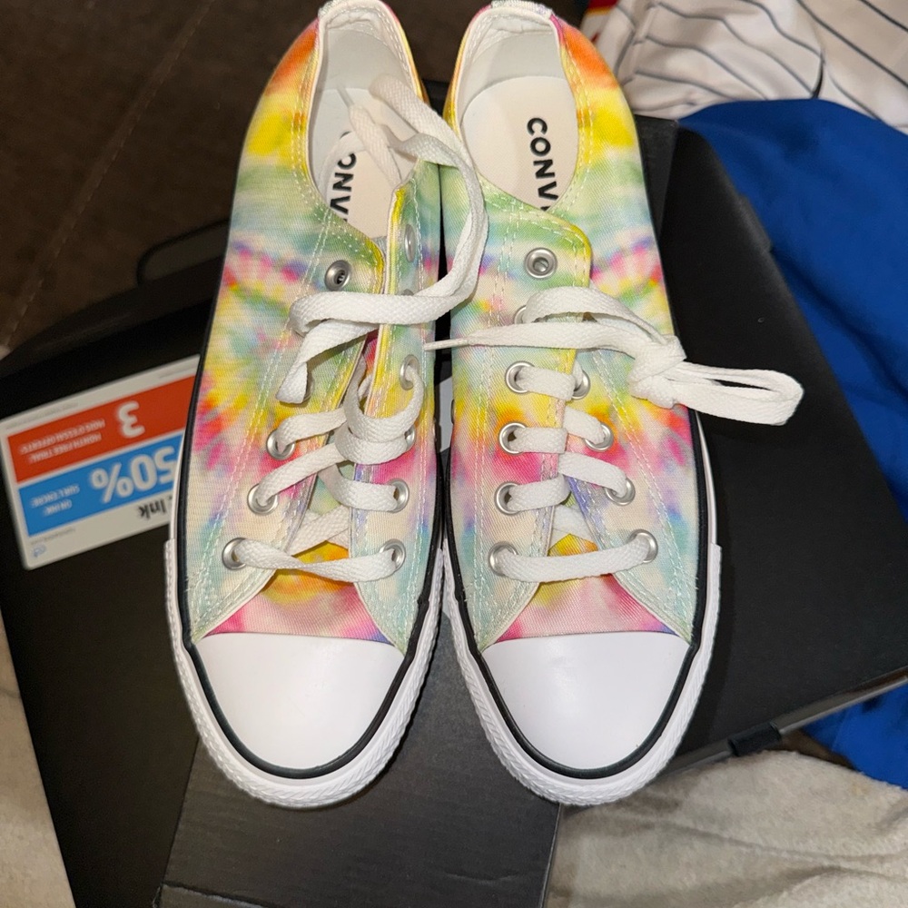 Converse Multicolor Tie-Dye Sneakers